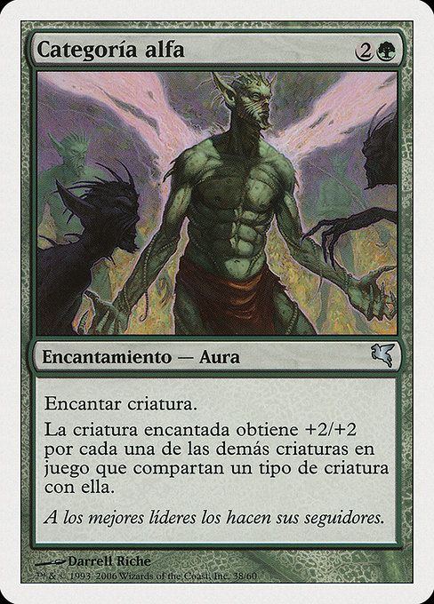 Categoría alfa
