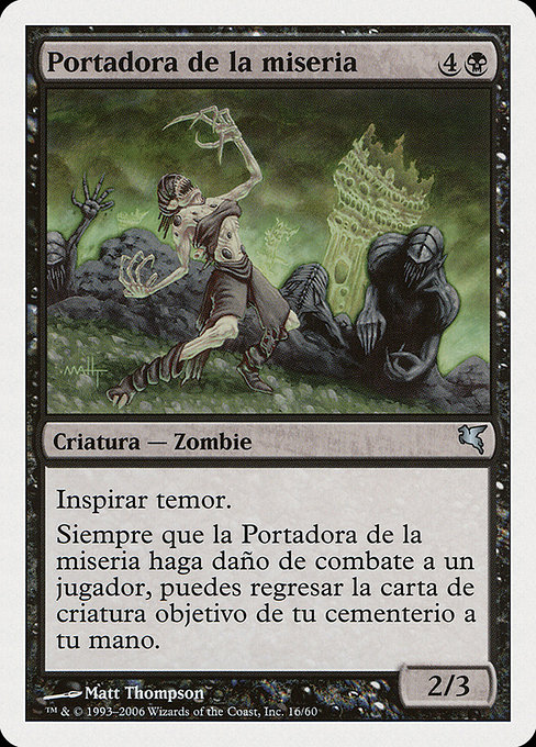 Portadora de la miseria