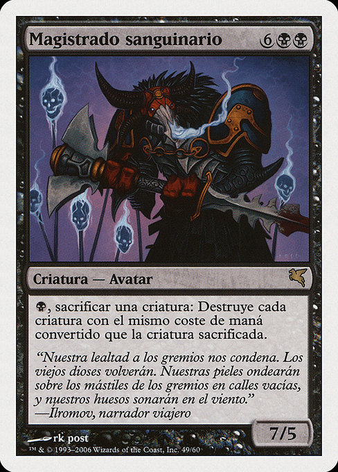 Magistrado sanguinario