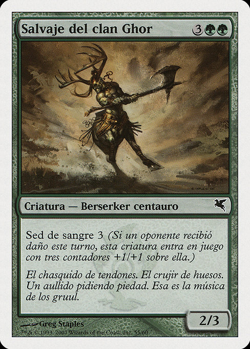 Salvaje del clan Ghor