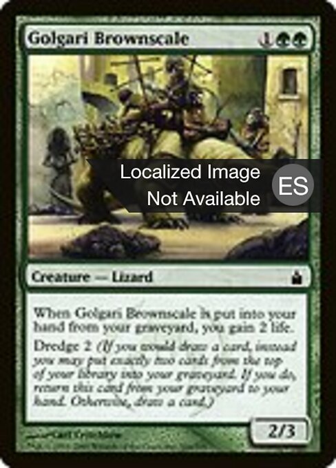 Golgari Brownscale
