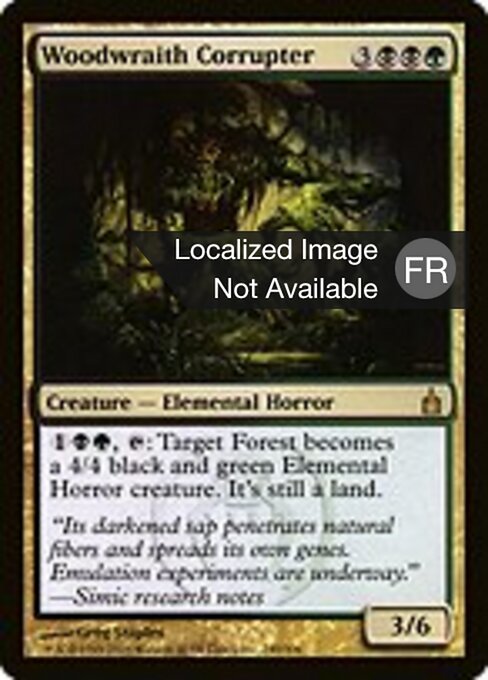 Corrupteur spectrebois