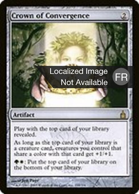 Couronne de convergence