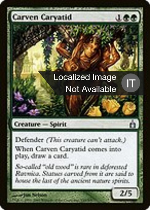 Cariatide Intagliata