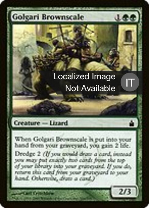 Scagliebrune Golgari