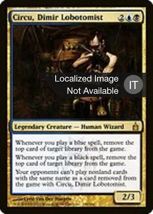 Circu, Lobotomista Dimir