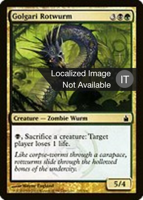 Wurm Putrescente Golgari