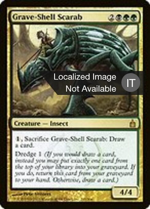 Scarabeo Guscio-Tomba