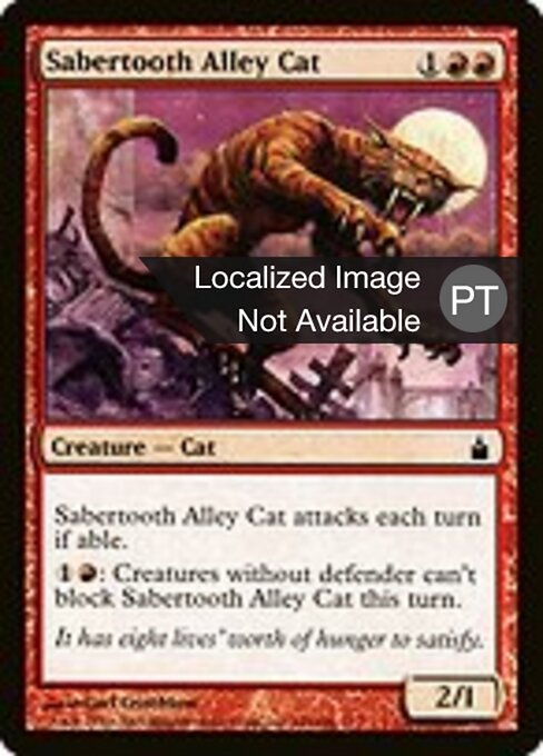 Sabertooth Alley Cat
