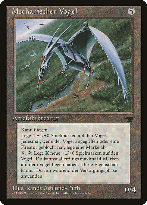 Mechanischer Vogel