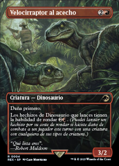 Velocirraptor al acecho