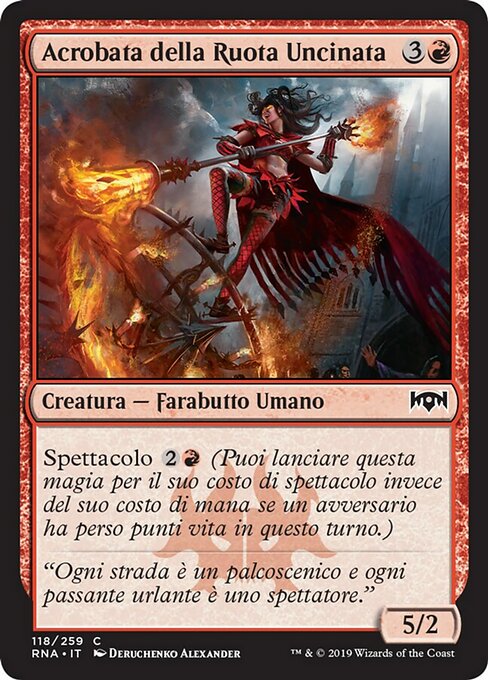 Acrobata della Ruota Uncinata