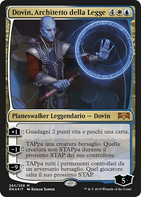 Dovin, Architetto della Legge