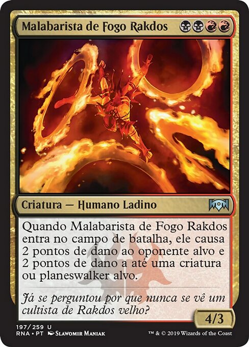 Malabarista de Fogo Rakdos