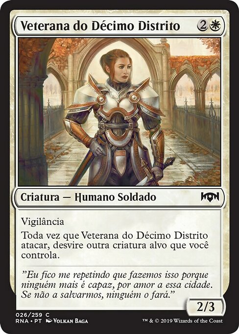 Veterana do Décimo Distrito