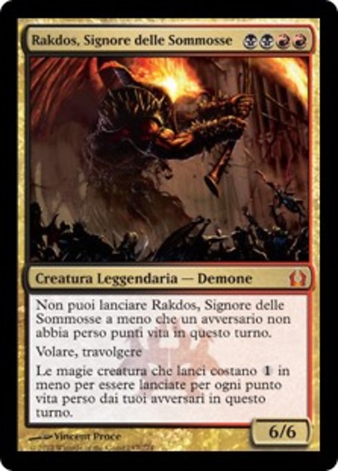 Rakdos, Signore delle Sommosse