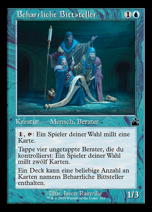 Persistent Petitioners