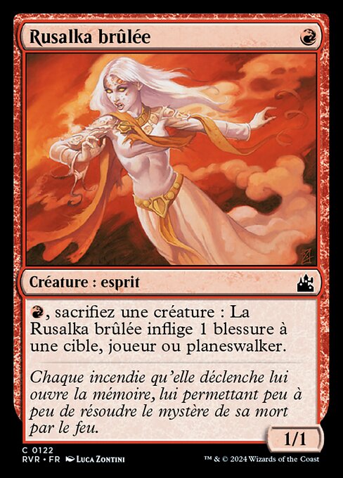 Rusalka brûlée