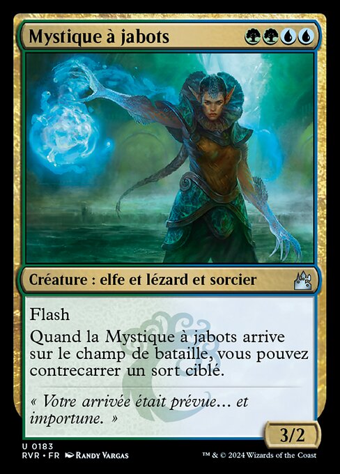 Mystique à jabots