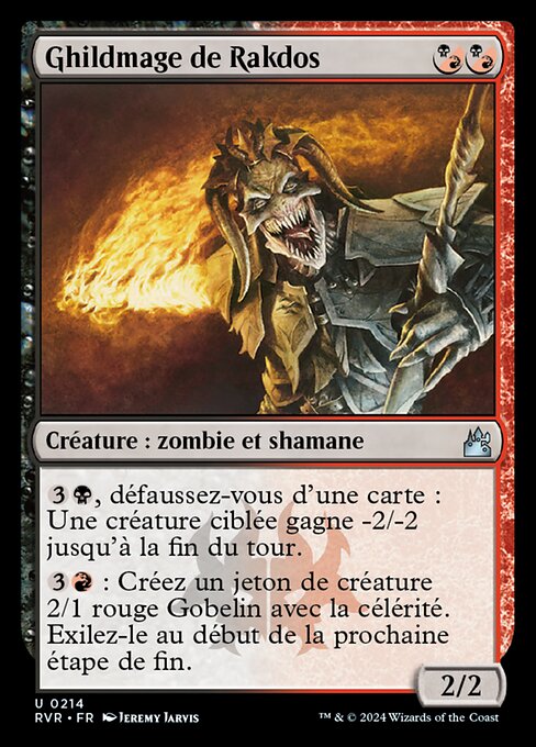 Ghildmage de Rakdos
