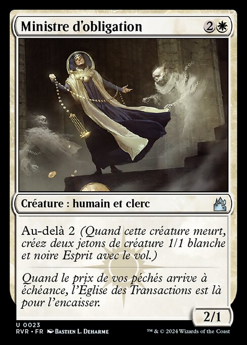 Ministre d'obligation