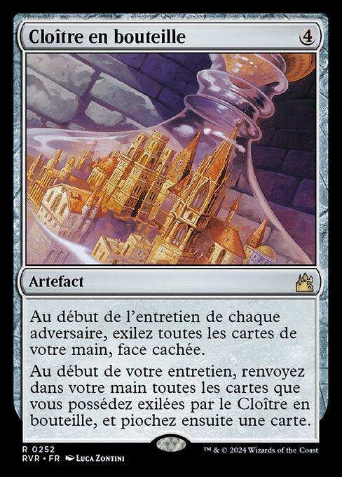 Cloître en bouteille