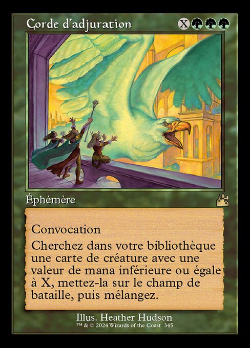 Corde d'adjuration