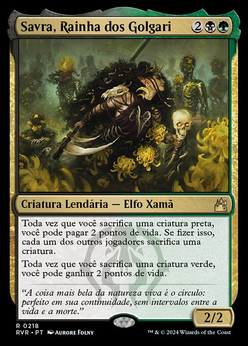 Savra, Queen of the Golgari