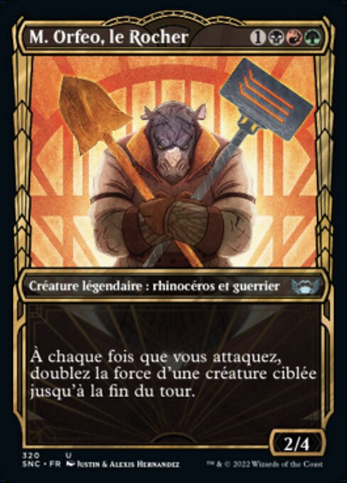 Mr. Orfeo, the Boulder