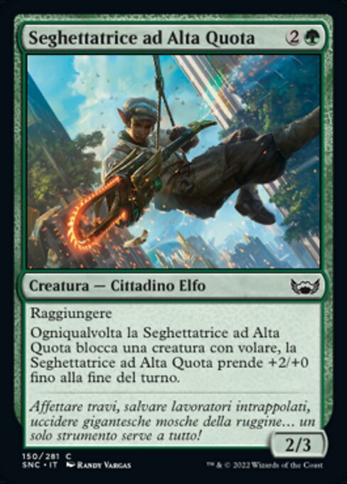 Seghettatrice ad Alta Quota