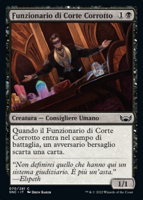 Corrupt Court Official