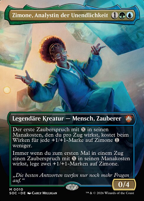 Zimone, Infinite Analyst