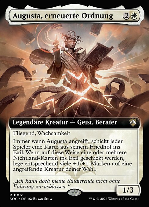 Augusta, Order Returned