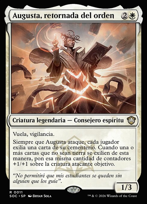Augusta, Order Returned