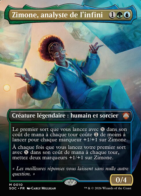 Zimone, Infinite Analyst