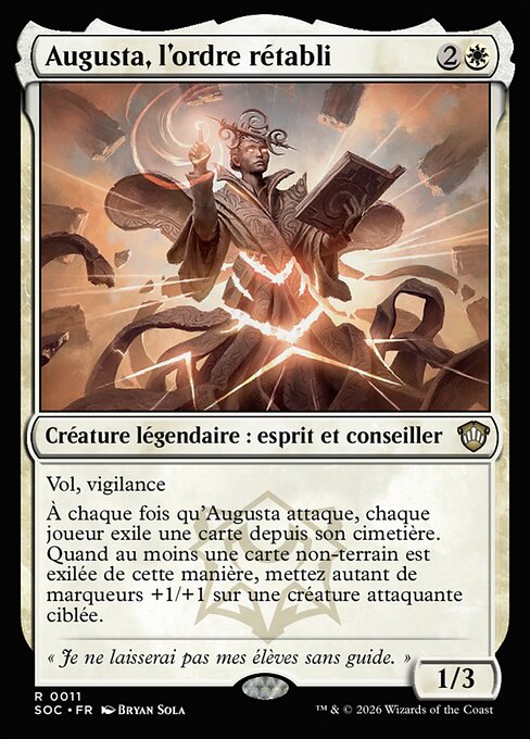 Augusta, Order Returned