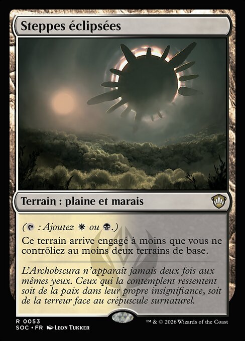 Eclipsed Steppe