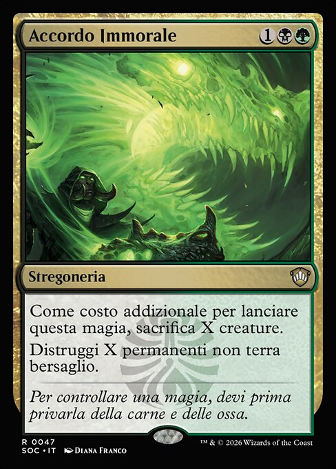 Immoral Bargain
