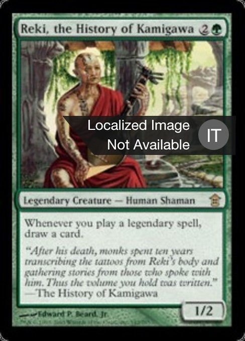 Reki, la Storia di Kamigawa