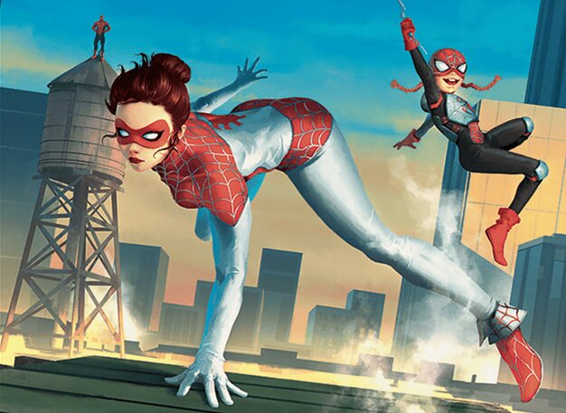 Spinneret et Spiderling