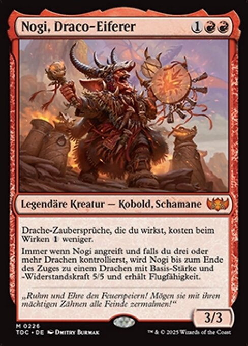 Nogi, Draco-Zealot