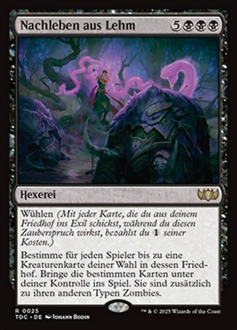 Afterlife from the Loam