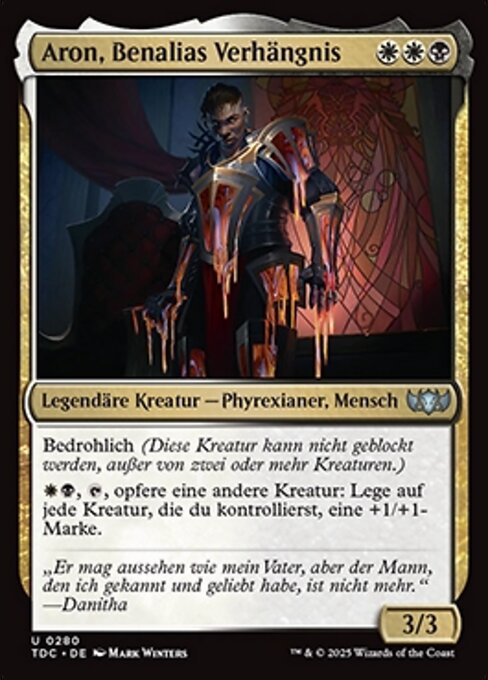 Aron, Benalia's Ruin