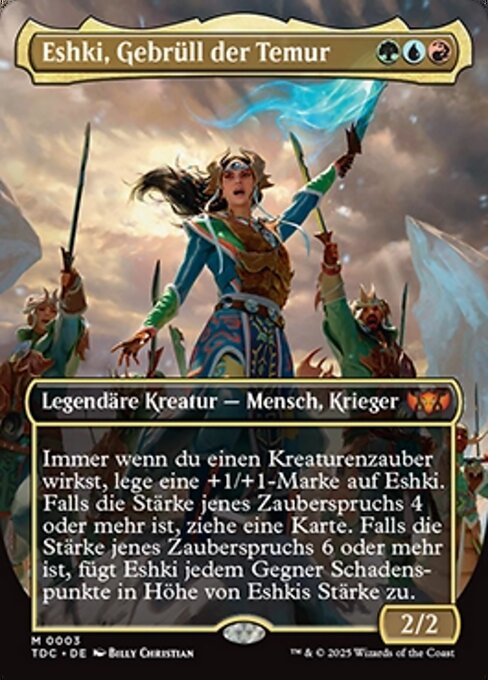 Eshki, Temur's Roar