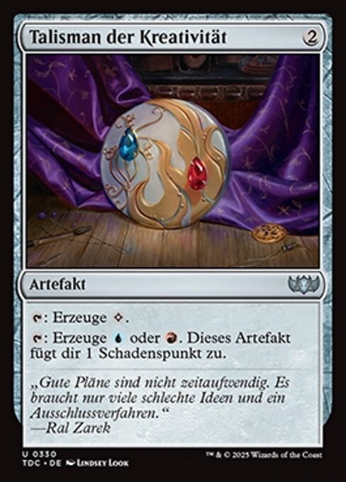 Talisman of Creativity