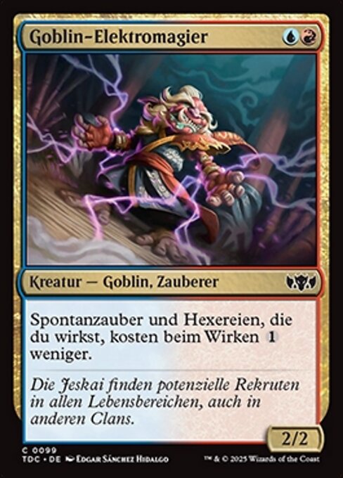 Goblin Electromancer