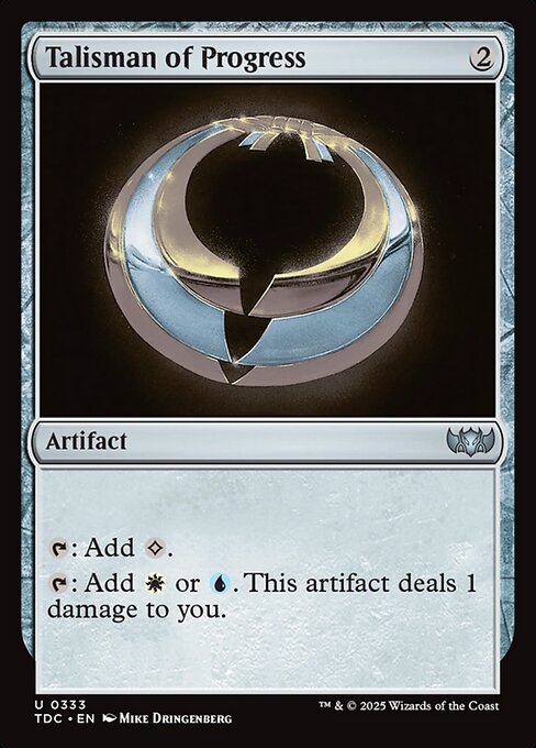 Talisman of Progress