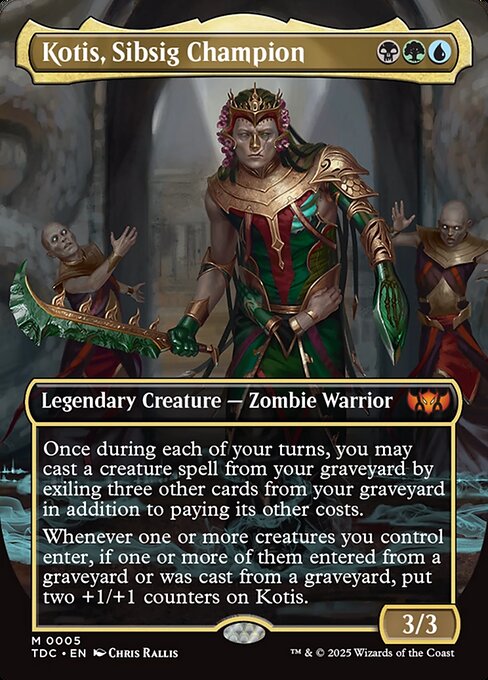 Kotis, Sibsig Champion