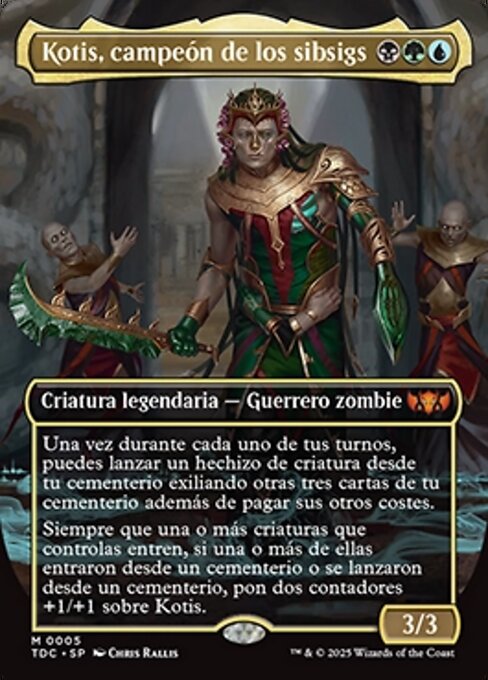 Kotis, Sibsig Champion