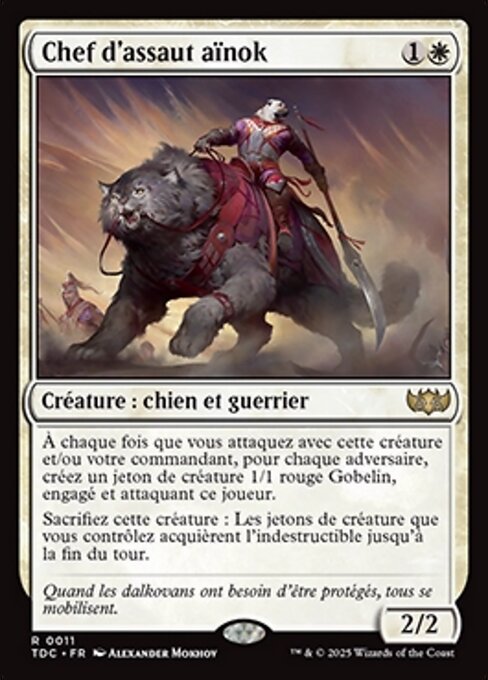 Chef d'assaut aïnok